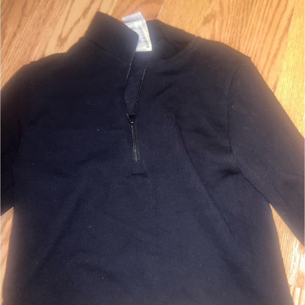 Cropped zip up